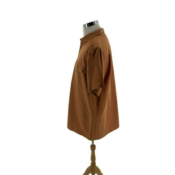 The North Face Shirt Mens XL Gingham Plaid Short Sleeve Chest Pocket Button Up - Picture 2 of 10